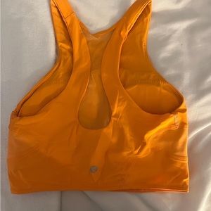 orange lulu tank/bra